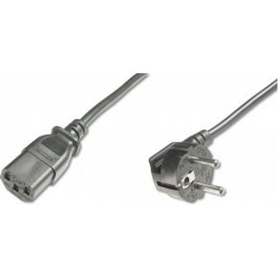 ASSMANN Electronic AK-440100-018-S 1.8m CEE7/7 Schuko C13 stekker Zwart electriciteitssnoer