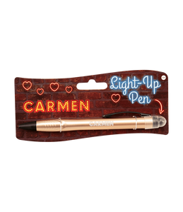 Light up pen Carmen