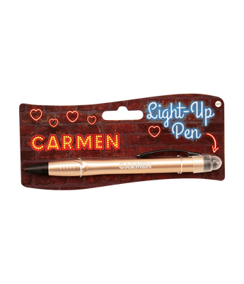 Light up pen Carmen