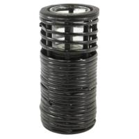 Countryfield windlicht omara zwart 30 cm | 8 stuks