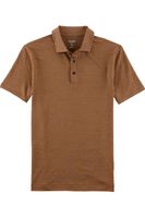 OLYMP Level Five Casual Body Fit Polo shirt Korte mouw bruin - thumbnail