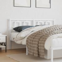 Hoofdbord 160 cm metaal wit