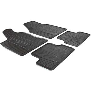Rubbermatten passend voor Kia Sorento 3/2015- (T-Design 5-delig + montageclips) GL0596