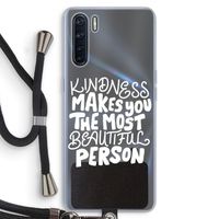 The prettiest: Oppo A91 Transparant Hoesje met koord