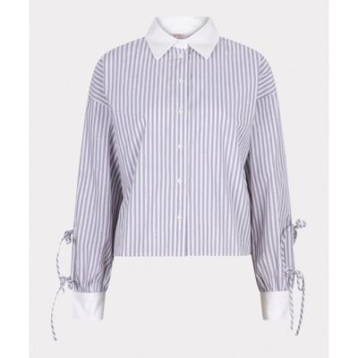 Esqualo - Grijs | Dames | Blouse | Grijs | 42 | regular | Kamst mode