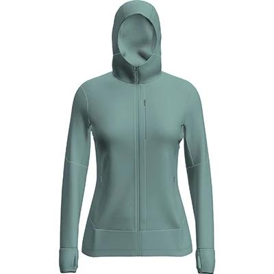 Icebreaker Merino 260 Quantum LS Zip Hoodie Vest Dames Hydro M