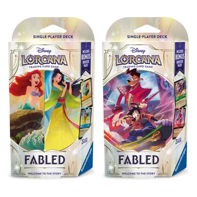 Disney Lorcana TCG Fabled Starter Decks Display (8) *English Edition*