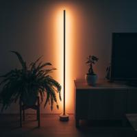 Smart LED Hoeklamp 138 cm met app - White & Color - Bedienbaar met app - Wit