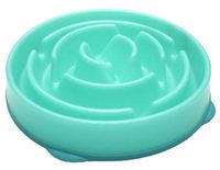 Slo-bowl feeder drop teal lichtblauw (29X29X7 CM)