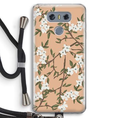 Blossoming spring: LG G6 Transparant Hoesje met koord