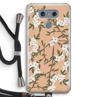 Blossoming spring: LG G6 Transparant Hoesje met koord