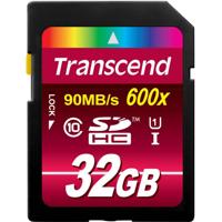 Transcend Ultimate SDHC-kaart 32 GB Class 10, UHS-I