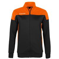 Stanno 408603 Pride Full Zip Ladies Jacket - Black-Orange - XL