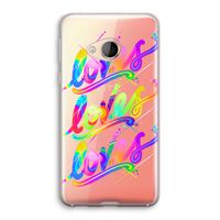 Loves: HTC U Play Transparant Hoesje