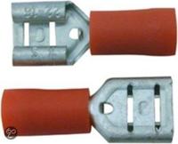Rondsteker 4mm Rood 10St - Skandia