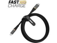 OtterBox OtterBox Nylon Braided Charge/Sync Cable USB-C to Apple Lightning 2m Black