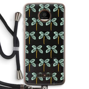 Paradise: Motorola Moto Z Force Transparant Hoesje met koord