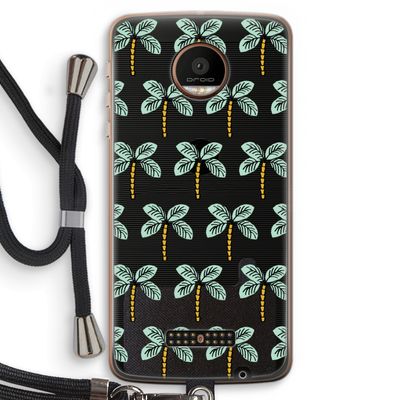 Paradise: Motorola Moto Z Force Transparant Hoesje met koord