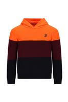 Tygo & Vito winter hoodie jongens - bordeaux rood - Hessel