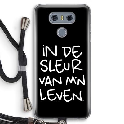 De Sleur: LG G6 Transparant Hoesje met koord