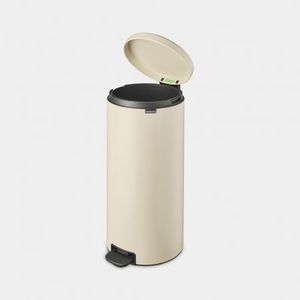 Brabantia NewIcon pedaalemmer 30 liter met kunststof binnenemmer - Soft Beige