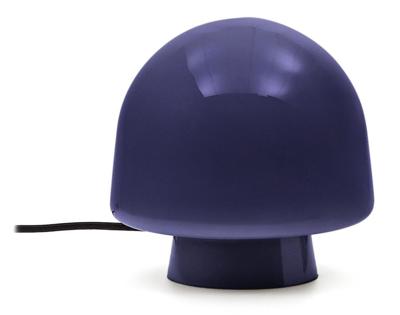Kave Home Tafellamp 'Reig' Glas, 20cm, kleur Blauw