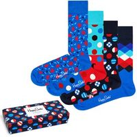 Happy socks 4 stuks Navy Gift Box 650 * Actie * - thumbnail