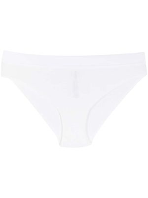 Wolford culotte en maille fine nervurée - Blanc