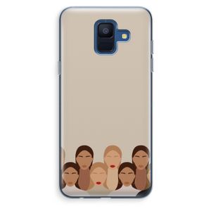 Girls girls girls: Samsung Galaxy A6 (2018) Transparant Hoesje