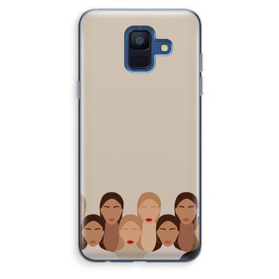 Girls girls girls: Samsung Galaxy A6 (2018) Transparant Hoesje