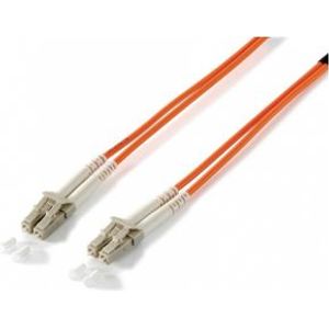Equip LC/LС 62.5/125μm 1.0m Glasvezel kabel 1 m OM1 Oranje