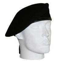 Fostex Soldaten baret - zwart - volwassenen - katoen - leger