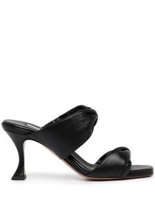Aquazzura mules à bout ouvert - Noir