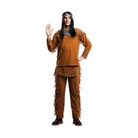 Kostuums voor Volwassenen My Other Me Amerikaans-Indiaans (3 Onderdelen) - Maat: S - Maat: S