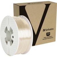 Verbatim 55059 55059 Filament PETG Slagvast, Flexibel 2.85 mm 1 kg Transparant 1 stuk(s)