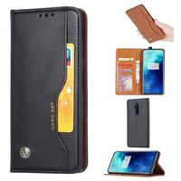 Card Set Series OnePlus 7T Pro Wallet Hoesje - Zwart - thumbnail