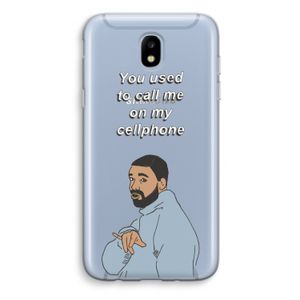 Hotline bling: Samsung Galaxy J5 (2017) Transparant Hoesje
