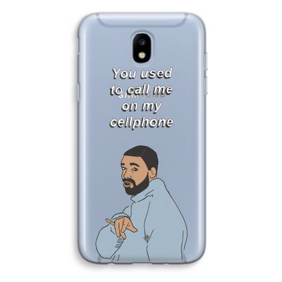 Hotline bling: Samsung Galaxy J5 (2017) Transparant Hoesje