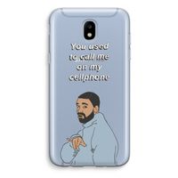 Hotline bling: Samsung Galaxy J5 (2017) Transparant Hoesje Hotline bling: Samsung Galaxy J5 (2017) Transparant Hoesje