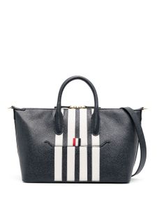 Thom Browne sac cabas à détail 4 bandes signature - Bleu