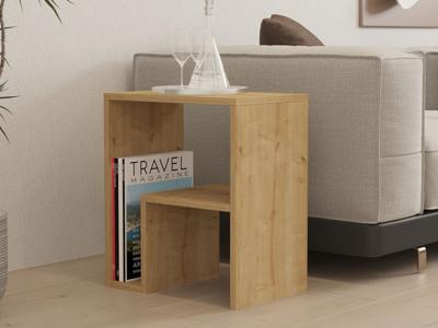 Bijzettafel YAPU 52 cm saphire eik