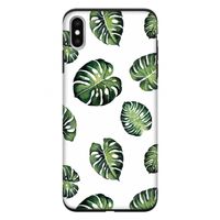 Tropische bladeren: iPhone XS Max Tough Case