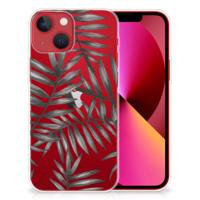 Apple iPhone 13 | TPU Case | Leaves Grey