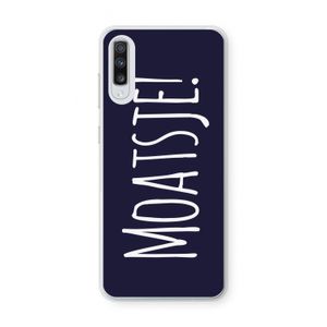 Moatsje!: Samsung Galaxy A70 Transparant Hoesje
