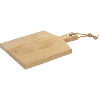 Snijplank met handvat 38 x 26 cm van mango hout