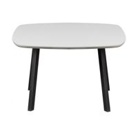 Woood Tablo eettafel organisch mist 130 x 130 cm 2-standen onderstel - thumbnail