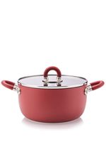 Alessi casserole Sten 16 cm - Rouge - thumbnail