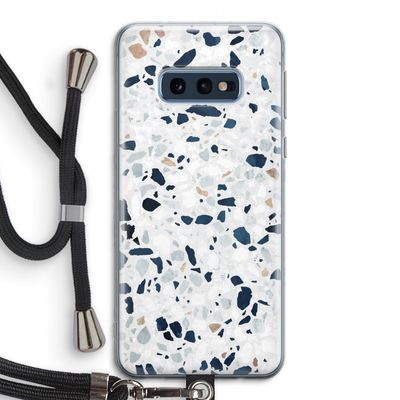 Terrazzo N°1: Samsung Galaxy S10e Transparant Hoesje met koord