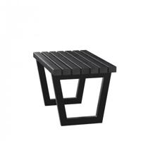 Moderne Bijzettafel/ Kruk Siesta - 75 CM - Zwart