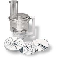 Multimixer - BOSCH - Voor keukenmachine MUM5 - Universeel mes, rasp en dubbelzijdige schijf - Transparant wit